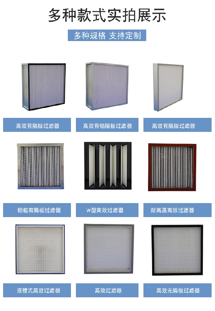 初效（xiào），中效（xiào），高效過濾器的區別是（shì）什麽？